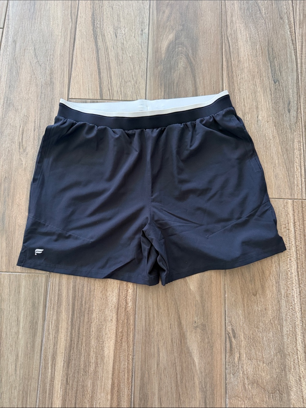 Fabletics NWT Men's 5” Fundamental Short Lined with Elastic Waist + Drawstring